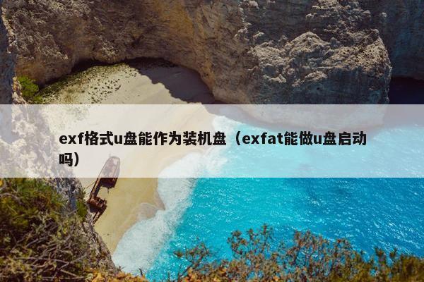 exf格式u盘能作为装机盘（exfat能做u盘启动吗）