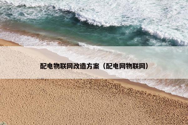 配电物联网改造方案（配电网物联网）