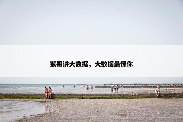 猴哥讲大数据，大数据最懂你