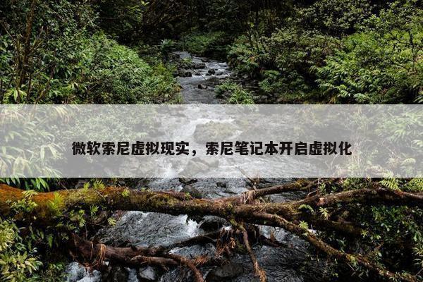 微软索尼虚拟现实，索尼笔记本开启虚拟化