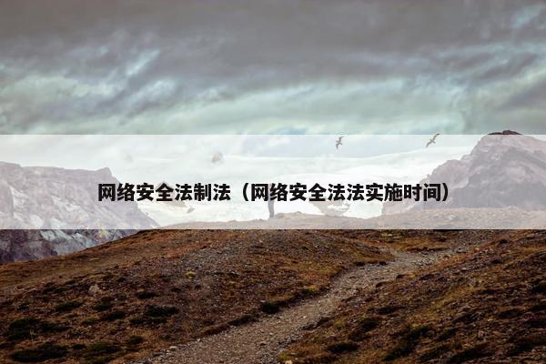 网络安全法制法（网络安全法法实施时间）