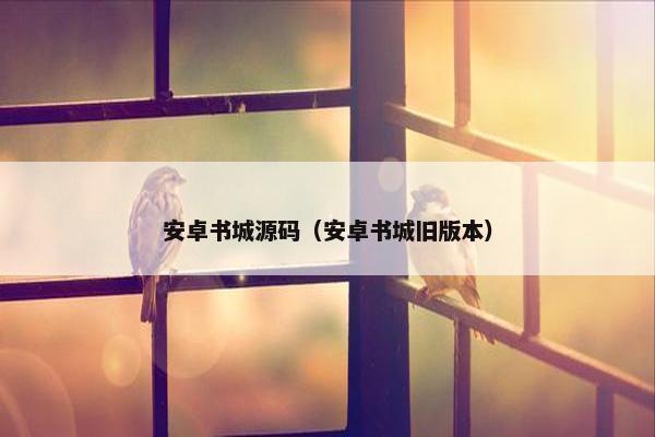 安卓书城源码（安卓书城旧版本）