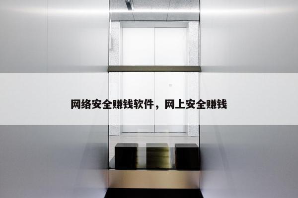 网络安全赚钱软件，网上安全赚钱
