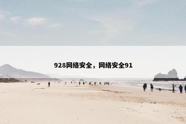 928网络安全，网络安全91