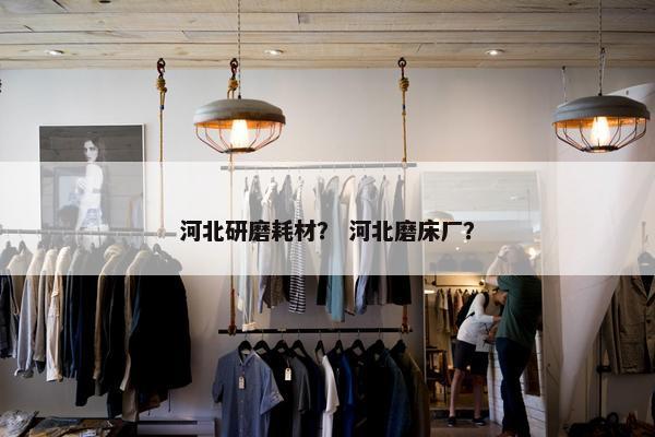 河北研磨耗材？ 河北磨床厂？