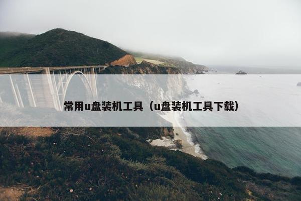 常用u盘装机工具（u盘装机工具下载）