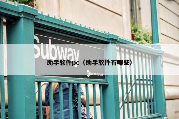 助手软件pc（助手软件有哪些）