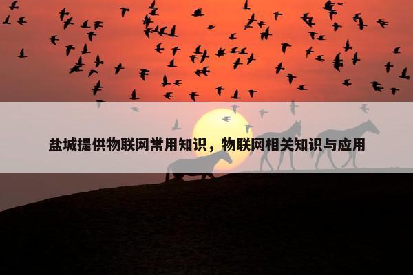 盐城提供物联网常用知识，物联网相关知识与应用