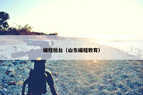 编程桓台（山东编程教育）