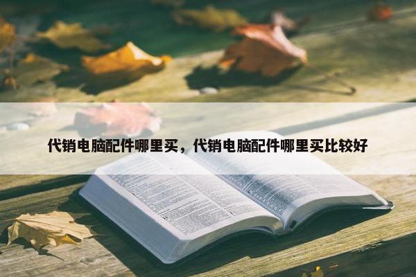 代销电脑配件哪里买，代销电脑配件哪里买比较好