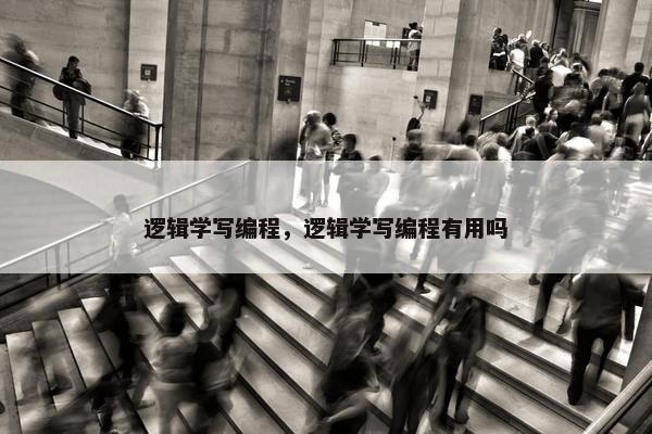 逻辑学写编程，逻辑学写编程有用吗
