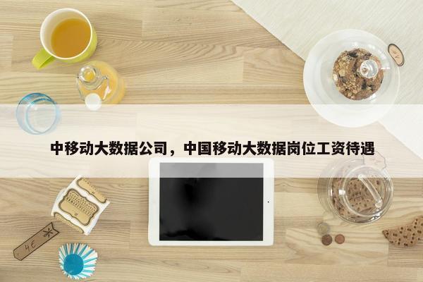 中移动大数据公司，中国移动大数据岗位工资待遇