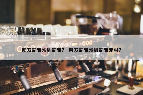 网友配音沙雕配音？ 网友配音沙雕配音素材？