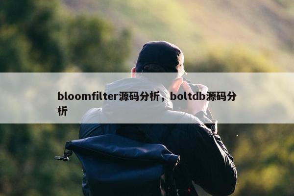 bloomfilter源码分析，boltdb源码分析