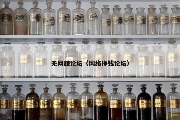 无网赚论坛（网络挣钱论坛）