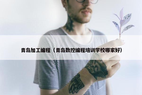青岛加工编程（青岛数控编程培训学校哪家好）