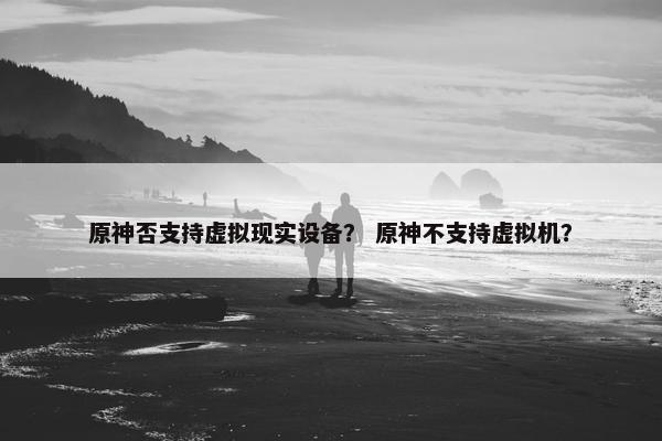 原神否支持虚拟现实设备？ 原神不支持虚拟机？