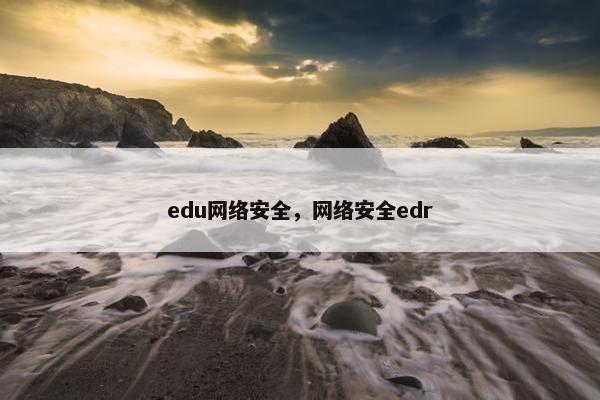 edu网络安全，网络安全edr