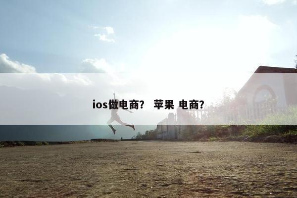 ios做电商？ 苹果 电商？
