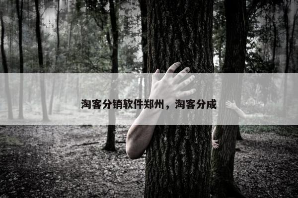 淘客分销软件郑州，淘客分成