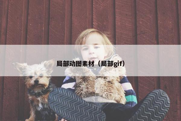 局部动图素材（局部gif）