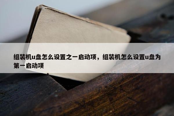 组装机u盘怎么设置之一启动项，组装机怎么设置u盘为第一启动项