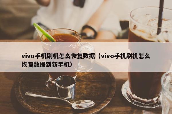 vivo手机刷机怎么恢复数据（vivo手机刷机怎么恢复数据到新手机）