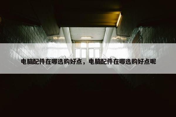 电脑配件在哪选购好点，电脑配件在哪选购好点呢