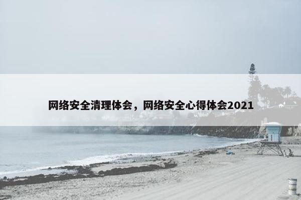 网络安全清理体会，网络安全心得体会2021