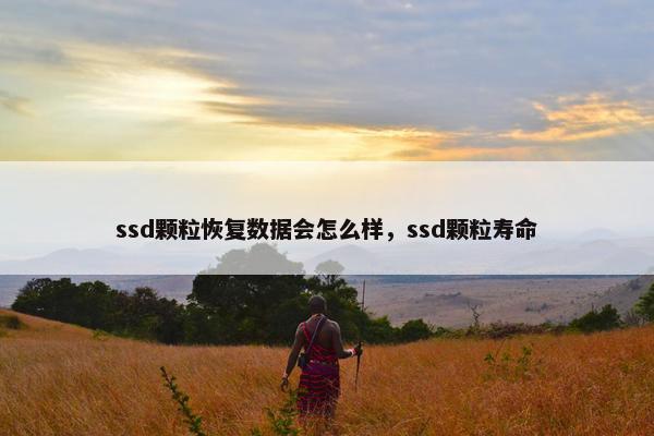 ssd颗粒恢复数据会怎么样，ssd颗粒寿命