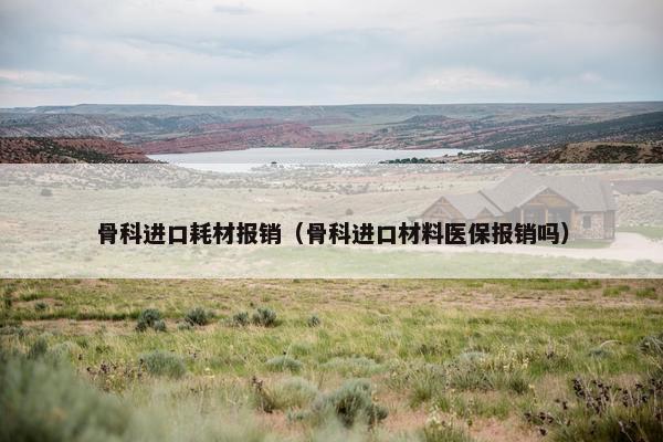 骨科进口耗材报销（骨科进口材料医保报销吗）