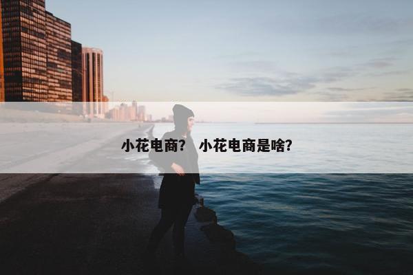 小花电商？ 小花电商是啥？