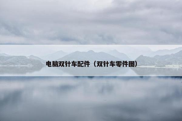 电脑双针车配件（双针车零件图）