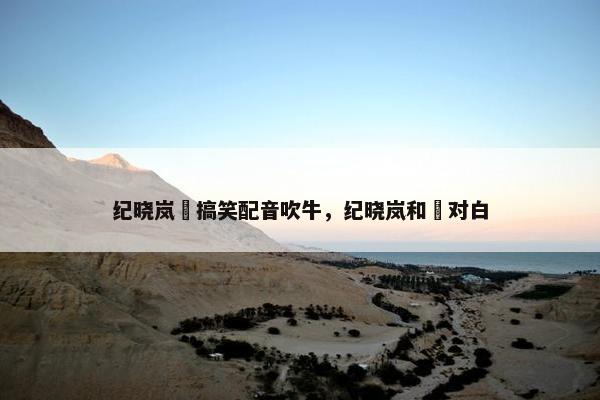 纪晓岚珅搞笑配音吹牛，纪晓岚和珅对白