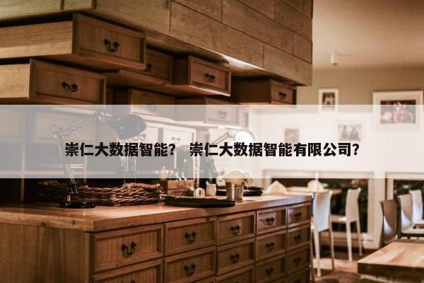 崇仁大数据智能？ 崇仁大数据智能有限公司？