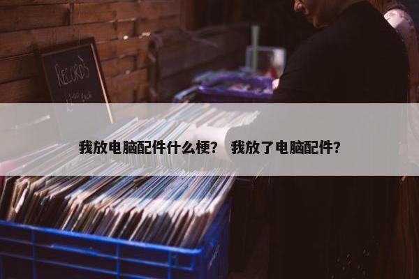 我放电脑配件什么梗？ 我放了电脑配件？
