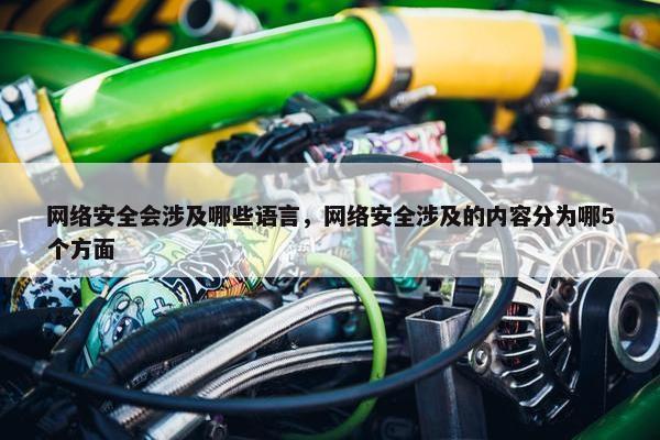 网络安全会涉及哪些语言，网络安全涉及的内容分为哪5个方面