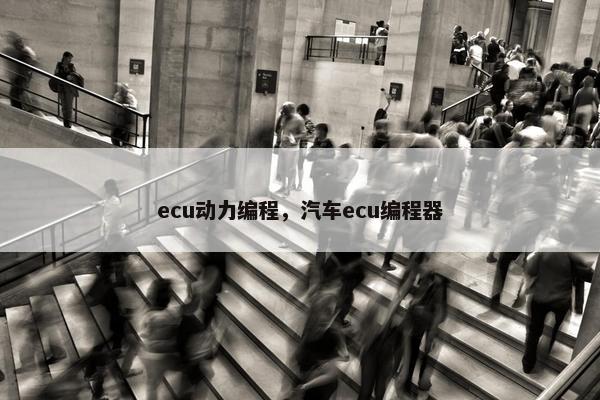 ecu动力编程，汽车ecu编程器