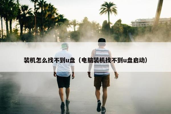 装机怎么找不到u盘（电脑装机找不到u盘启动）
