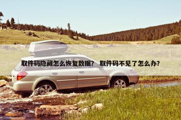 取件码隐藏怎么恢复数据？ 取件码不见了怎么办？