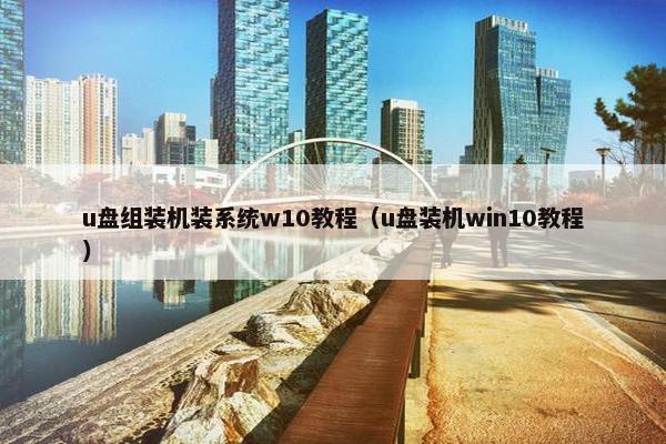 u盘组装机装系统w10教程（u盘装机win10教程）
