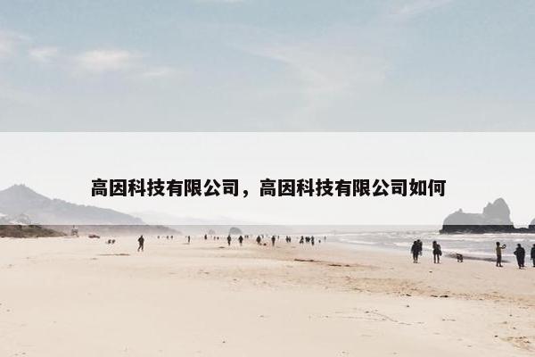 高因科技有限公司，高因科技有限公司如何
