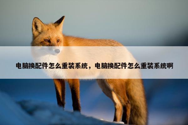 电脑换配件怎么重装系统，电脑换配件怎么重装系统啊