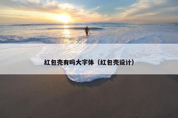 红包壳有吗大字体（红包壳设计）