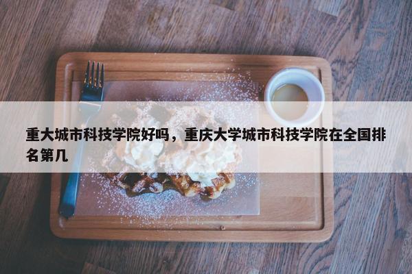 重大城市科技学院好吗，重庆大学城市科技学院在全国排名第几