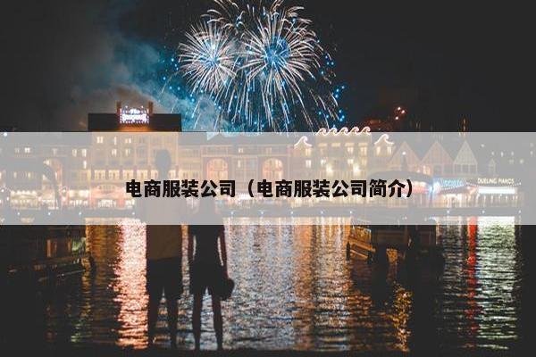 电商服装公司（电商服装公司简介）