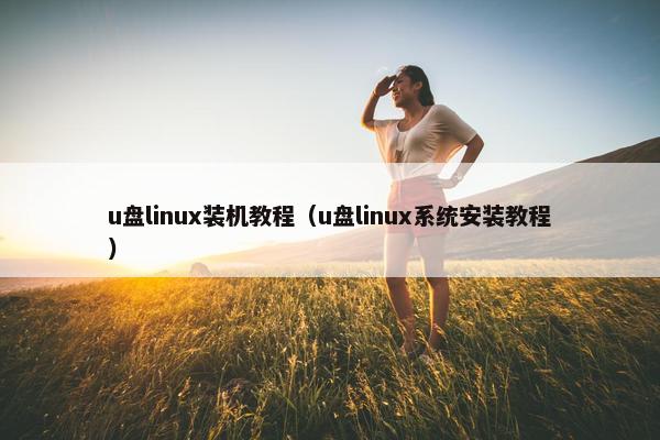 u盘linux装机教程（u盘linux系统安装教程）