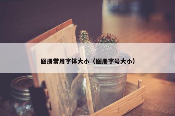 图册常用字体大小（图册字号大小）