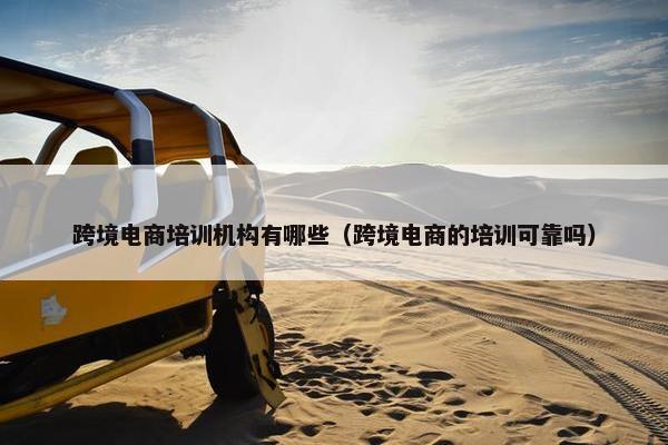 跨境电商培训机构有哪些（跨境电商的培训可靠吗）