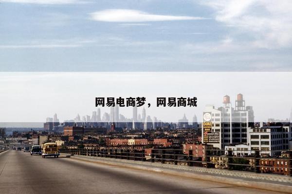 网易电商梦，网易商城